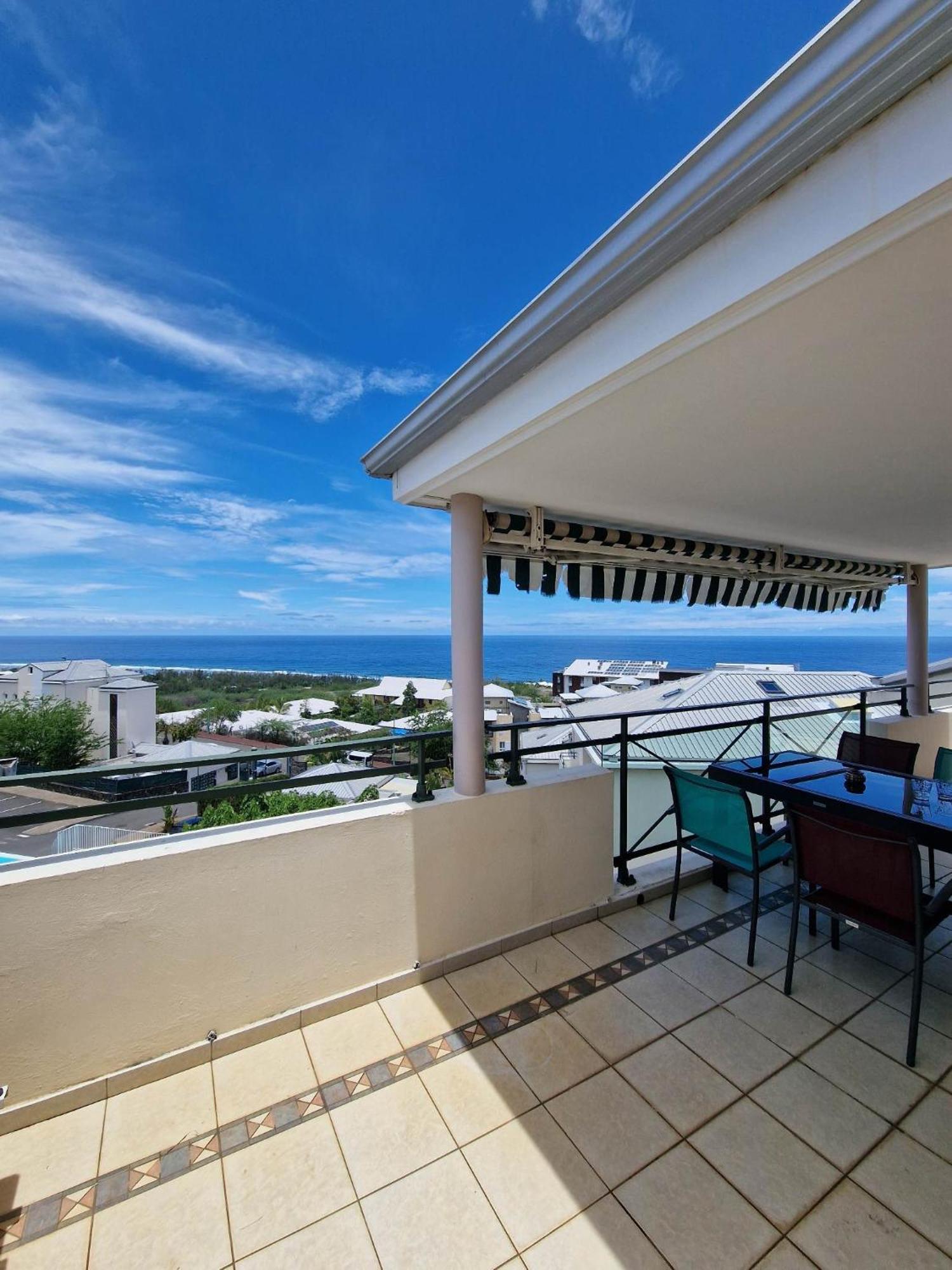 Appartement Villa Sur Le Toit, Vue Mer Сен-Жиль-ле-Бэн Экстерьер фото